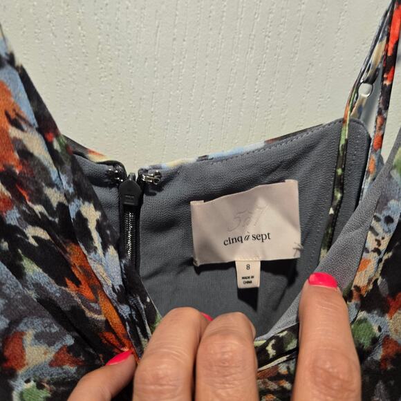 Cinq a Sept Riki Cutout Dress sz 8 - Picture 4 of 7